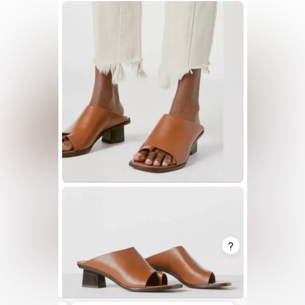 ❤️Sale! Frame Le Beachwood brown slide mules